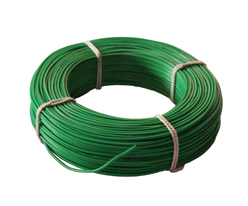 Alambre recubierto de PVC