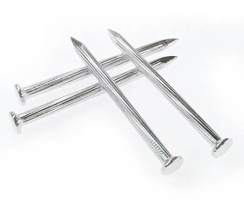 Uñas de acero de cemento