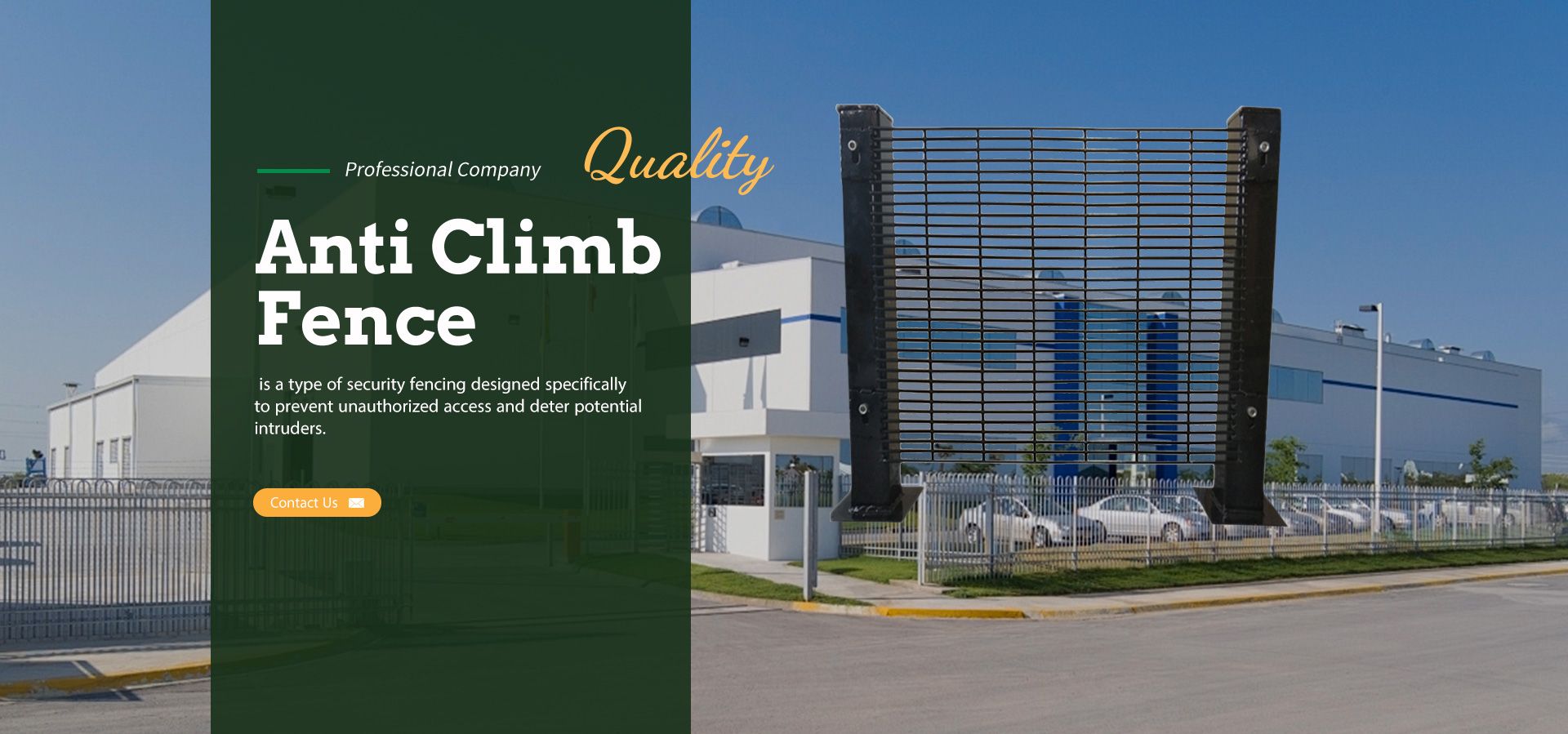 Valla anti-climb
