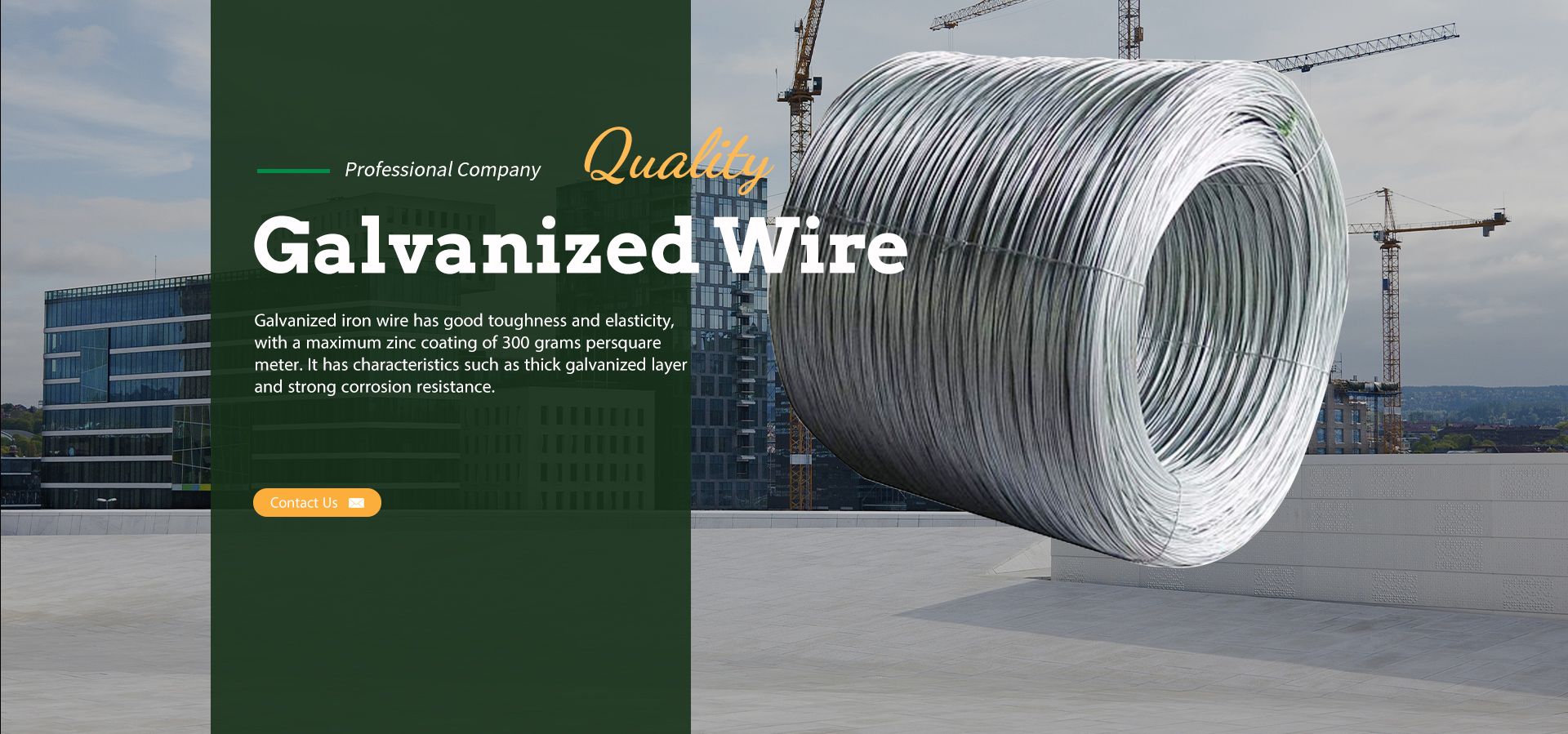 Alambre galvanizado